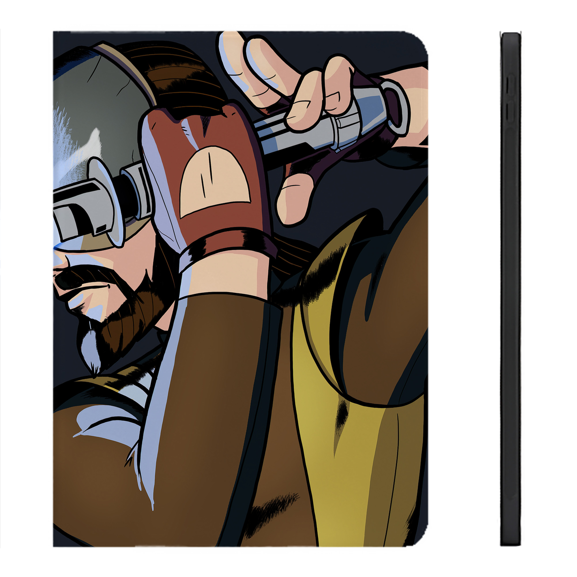 （画像用） スター・ウォーズ Star Wars IPadケース ペンホルダー付き ブックスタイルデザイン